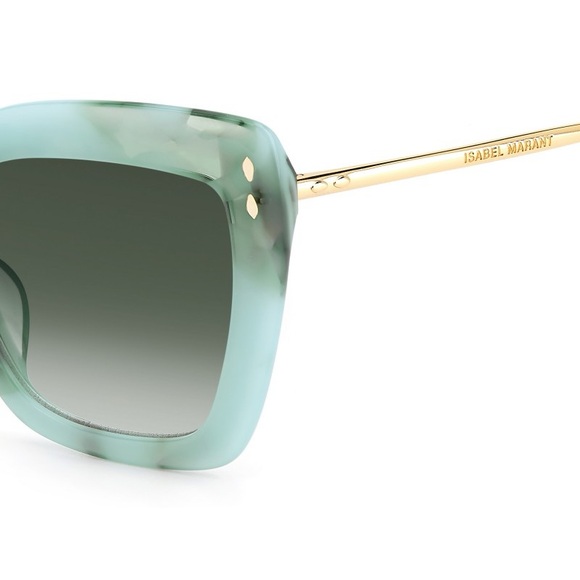 ISABEL MARANT Blue Havana/Blue Gradient Sunglasses IM 0083/G/S - Picture 4 of 7
